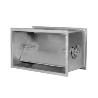 Прямоугольный воздушный клапан - DSQ series - ALNOR Ventilation Systems