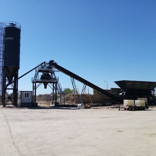 Стационарная бетоносмесительная установка - CONSTMACH Concrete Plants & Crushers - компактная / автоматическая