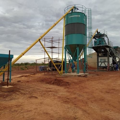 Мобильная бетоносмесительная установка - CONSTMACH Concrete Plants & Crushers - компактная / автоматическая / одноосная