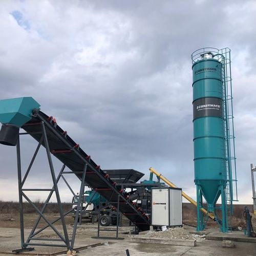 Бункер с коническим дном - CS-50 - CONSTMACH Concrete Plants & Crushers - сварной / болтовой / для цемента
