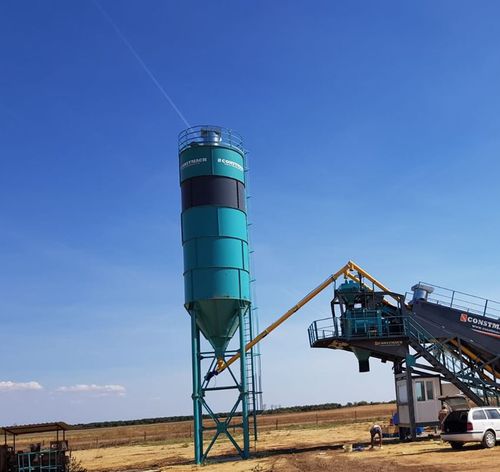 Сварной бункер - CS-75  - CONSTMACH Concrete Plants & Crushers - болтовой / для цемента / для бетона