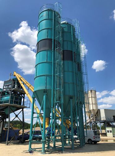 Сварной бункер - CS-100  - CONSTMACH Concrete Plants & Crushers - болтовой / для цемента / бетонный