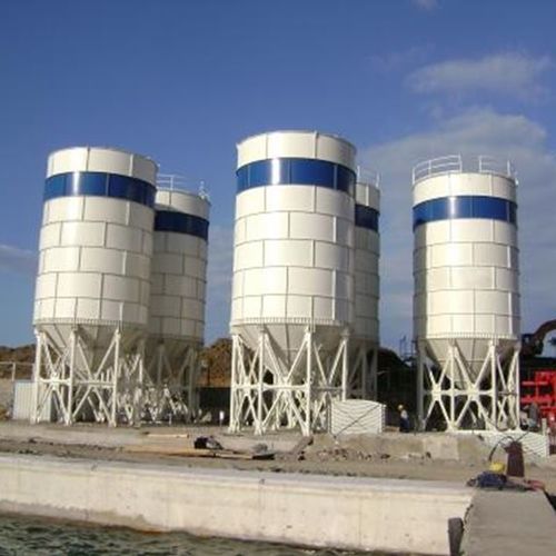 Бункер с коническим дном - CS-300 - CONSTMACH Concrete Plants & Crushers - болтовой / для цемента / бетонный