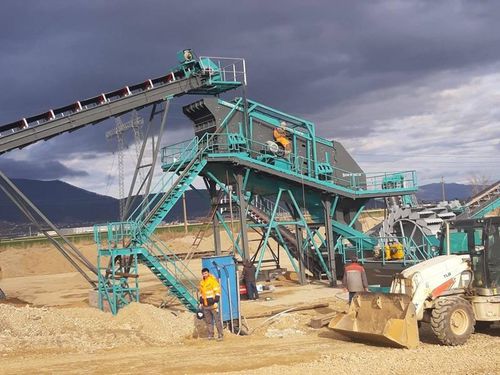 Грубое сито для строительной площадки - CVS series - CONSTMACH Concrete Plants & Crushers - для шахты / для переработки / для промышленности