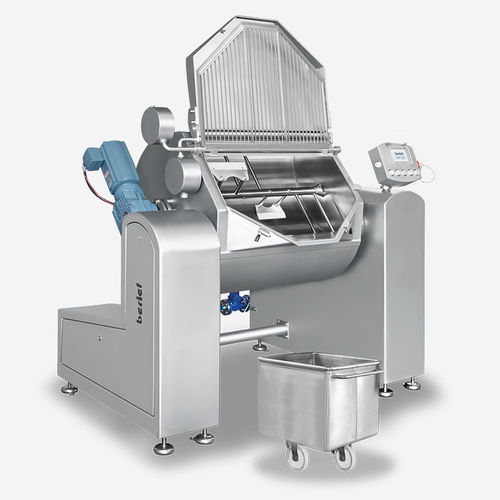 Варочная установка отбеливатель - KIPPKO 400 JUNIOR - Berief Nahrungsmittelmaschinen GmbH & Co. KG - с регулируемым наклоном / паровая / со смесителем