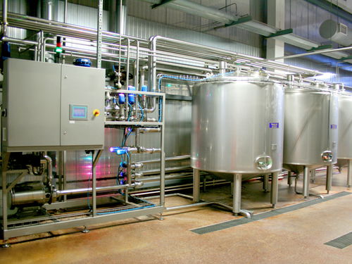Установка безразборной мойки (CIP) для пищевой промышленности - FIBOSA