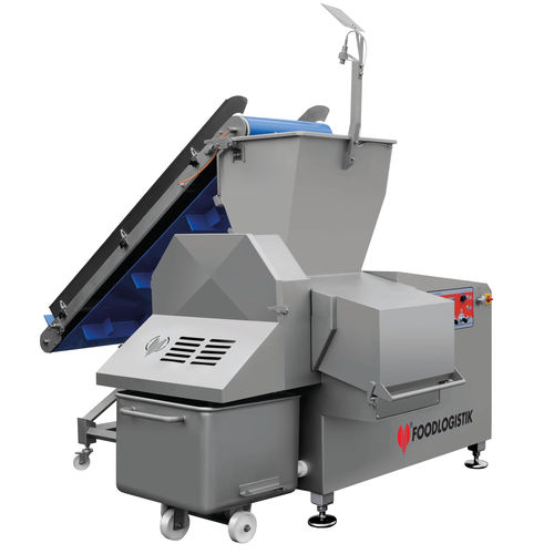 Машина для нарезания на кубики для мяса - capacity 120 - FOODLOGISTIK Fleischereimaschinen GmbH - из нержавеющей стали / многоцелевая / для непрерывного функционирования