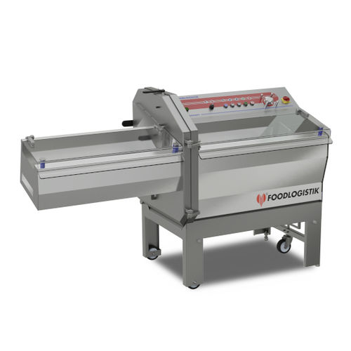 Машина для нарезки для свинины - classic 25 - FOODLOGISTIK Fleischereimaschinen GmbH - для рыбы / автоматическая / напольная