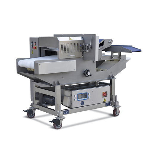 Машина для нарезки мяса - FQJ500-II - Hiwell Machinery Co., Ltd. - для рыбы / автоматическая / с ленточной пилой