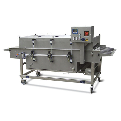 Автоматическая машина для нанесения покрытия - BYJ600 - V - Hiwell Machinery Co., Ltd. - без технического обслуживания / для пищевой промышленности / для продуктов питания