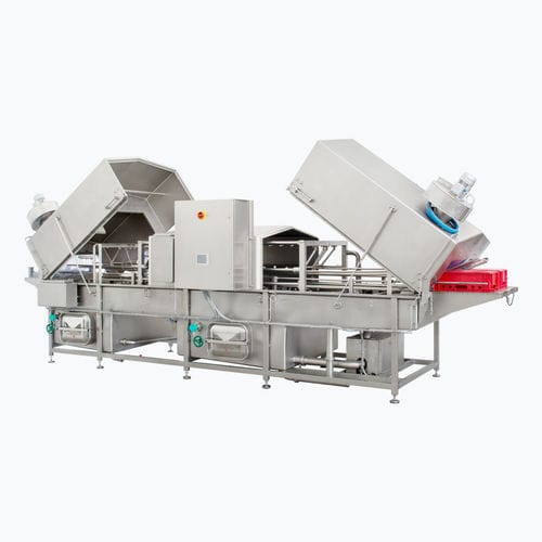 Очистительная установка для воды - CRATES & BASKETS WASHERS - Inox Meccanica S.p.A. - паровая / автоматическая / для пищевой промышленности