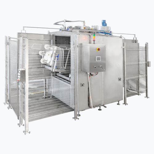 Очистительная установка для воды - BINS & VATS WASHERS - Inox Meccanica S.p.A. - с моющим средством на водной основе / паровая / автоматическая
