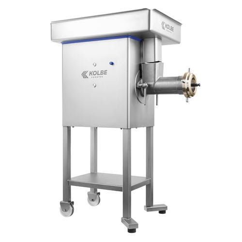 Промышленная мясорубка с ручным управлением - SW100H - Paul Kolbe GmbH Foodtec - на роликах / для мясоперерабатывающего предприятия / из нержавеющей стали