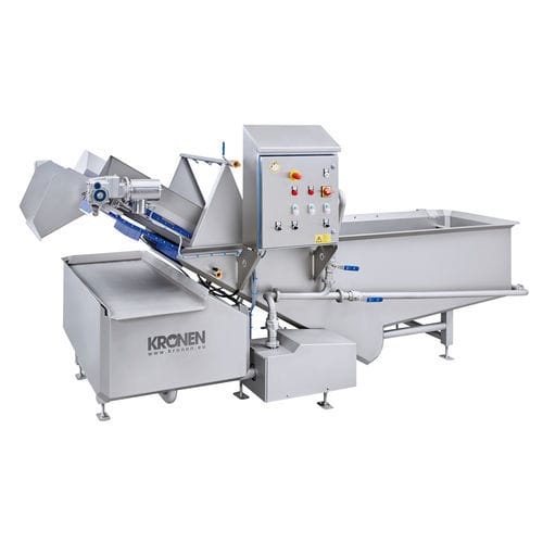 Моечная система для воды - DECONWA Prep - KRONEN GmbH, Nahrungsmitteltechnik - путем опрыскивания / автоматическая / для пищевой промышленности