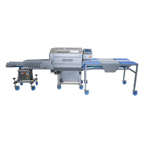 Машина для нарезки пищевых продуктов для фруктов - GS 10-2 TTS - KRONEN GmbH, Nahrungsmitteltechnik - для овощей / продольная