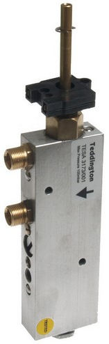 Клапан выдвижная направляющая - TESA - Teddington Controls - с электрическим приводом / для регулировки / для газа