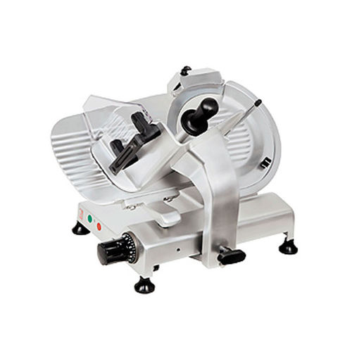 Машина для нарезки мяса - GF-250 - MAINCA - Equipamientos Carnicos S.L. - ручная / с дисковым ножом / 230В однофазная