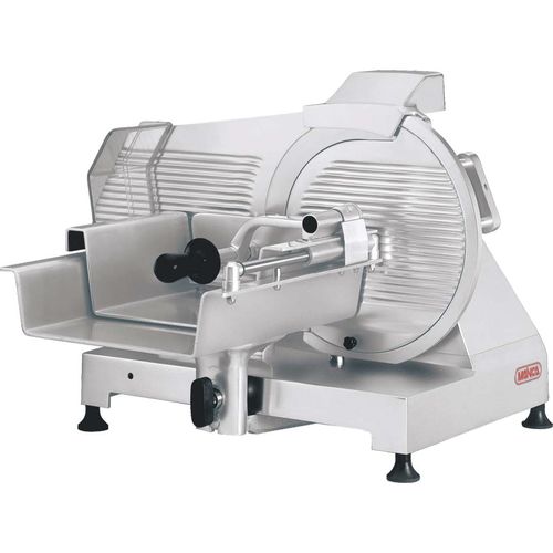 Машина для нарезки мяса - TG-350 - MAINCA - Equipamientos Carnicos S.L. - автоматическая / с дисковым ножом / 230В однофазная