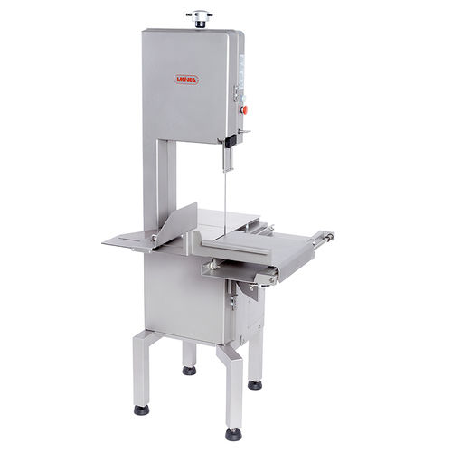 Промышленная ленточная пила для костей - BC-3200 series - MAINCA - Equipamientos Carnicos S.L. - из нержавеющей стали / с раздвижным столом