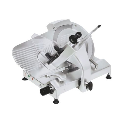 Машина для нарезки мяса - CF-330 - MAINCA - Equipamientos Carnicos S.L. - полуавтоматическая / с дисковым ножом / 230В однофазная