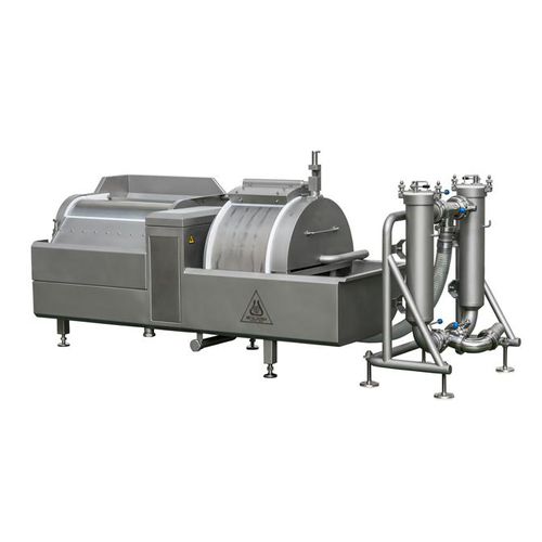 Фильтр для жидких пищевых продуктов и напитков - FR-28/7500 - Metalquimia S.A. - с пластинами / защитный / самоочищающийся