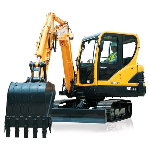Экскаватор мини - R60-9S - HYUNDAI HEAVY INDUSTRIES - гусеничный / Tier 2 / для строительной площадки