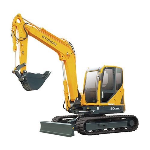 Промежуточный экскаватор - R80CR-9 - HYUNDAI HEAVY INDUSTRIES - гусеничный / дизельный / для строительной площадки
