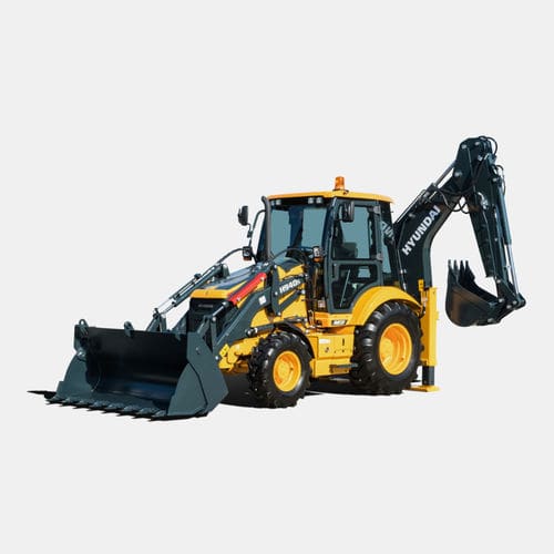 Экскаватор-погрузчик жесткое крепление - H940S - HYUNDAI HEAVY INDUSTRIES - стандартный / дизельный / с малым расходом топлива