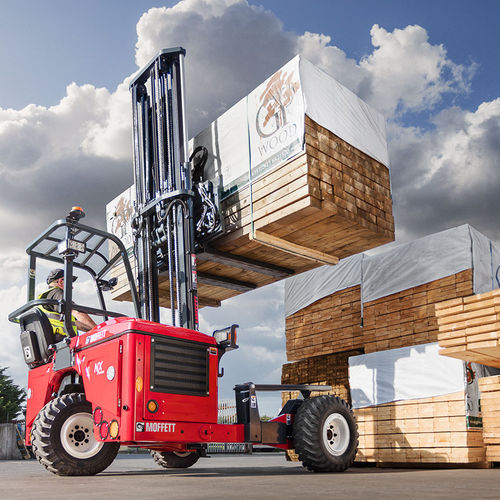Дизельный вилочный погрузчик - M4 NX series - Hiab - с местом для сидения водителя / промышленный / для разгрузочно-погрузочных работ