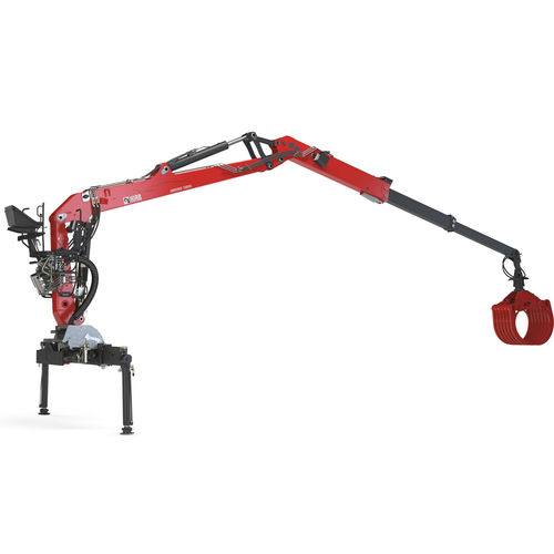 Башенный кран на грузовике - 1300RS series - Hiab - со стрелой / складной / для перерабатывающей промышленности