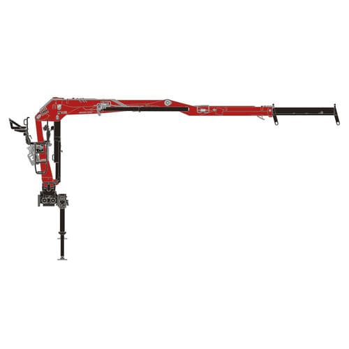 Башенный кран на грузовике - 1620RZ series - Hiab - со стрелой / для погрузки/разгрузки отходов и лома / для перерабатывающей промышленности