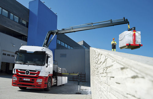 Башенный кран на грузовике - X-HiDuo 188 - Hiab - со стрелой / шарнирный / для горной индустрии