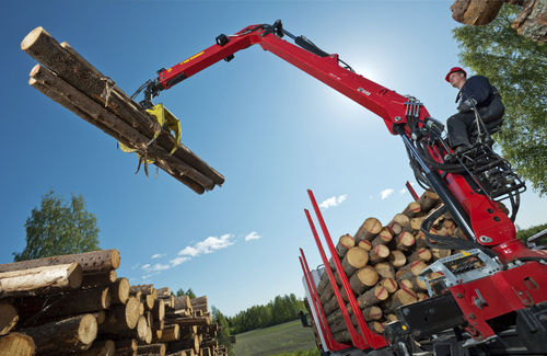 Лесопогрузчик с манипулятором - 96S series - Hiab - на грузовике