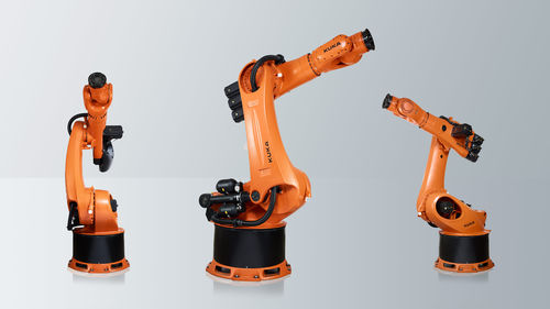 Шарнирный робот - KR 500 FORTEC - KUKA AG - 6 осей / для фрезерования / напольный