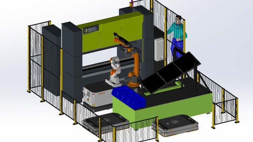 Роботизированный гибочный пресс - KUKA AG - электрический / автоматический