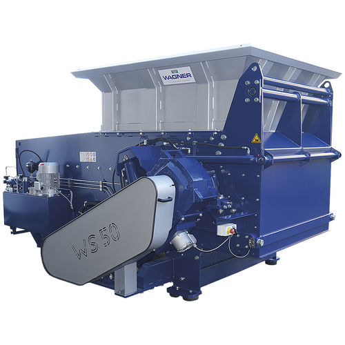 Первичный измельчитель - WS50 - Wagner Maschinenbau GmbH - с 1 валом / для твердых и сыпучих отходов / для кабелей