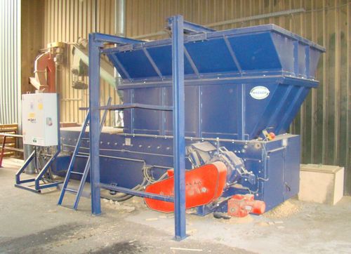 Первичный измельчитель - WS30 XL - Wagner Maschinenbau GmbH - с 1 валом / для дерева / для интенсивного использования