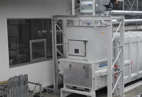 Стационарный уплотнитель отходов - SV series - Werner & Weber GmbH - винтовой