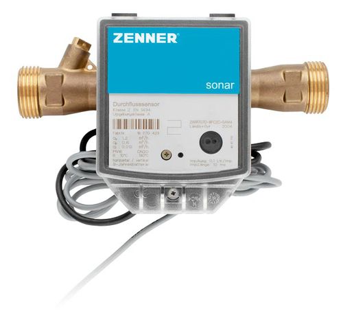 Ультразвуковой расходомер - sonar  - Zenner InternationalGmbH & Co.KG - объемный / для жидкостей / DN100 - 4"