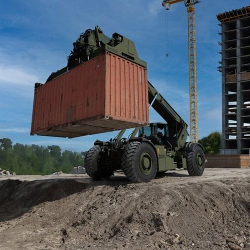 Вилочный погрузчик с дизельным двигателем - RT250 - Kalmar - с местом для сидения водителя / транспортный / 4-колесный