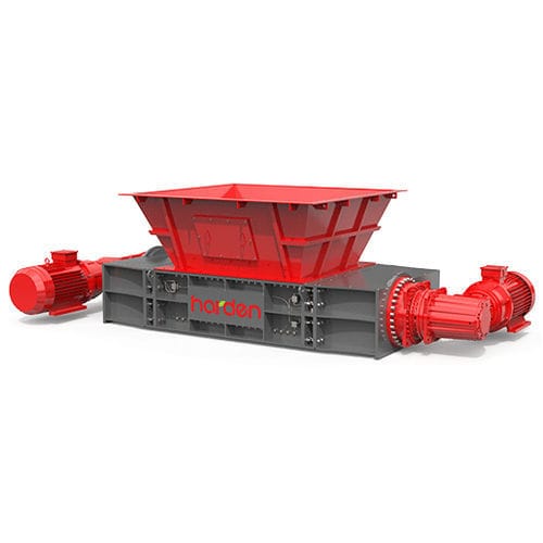 Измельчитель с 2 валами - TD series - Harden Machinery Ltd. - для твердых и сыпучих отходов / для бытовых отходов / для интенсивного использования