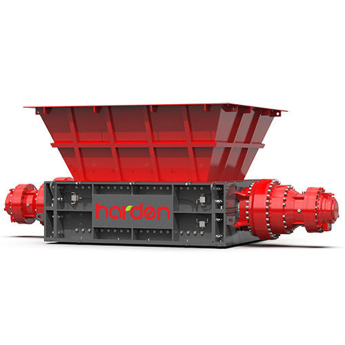 Измельчитель с 2 валами - TDH Series - Harden Machinery Ltd. - металлический / для шин / для твердых и сыпучих отходов