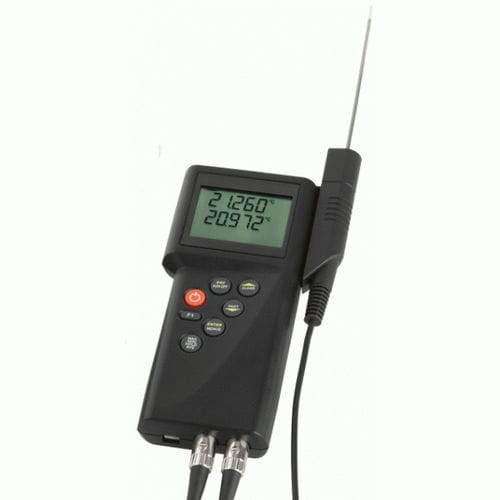 Термометр высокой точности - P795B - Dostmann electronic GmbH - с зондом / с термопарой / Pt100
