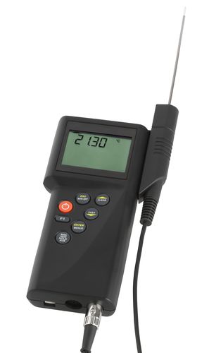 Термометр эталон - P750 - Dostmann electronic GmbH - с термопарой / Pt100 / с дисплеем LCD