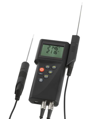 Регистратор данных для измерения температуры - P755-LOG - Dostmann electronic GmbH - для измерения относительной влажности / точка росы / расхода воздуха