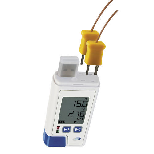 Регистратор данных для измерения температуры - LOG200 TC - Dostmann electronic GmbH - USB / с дисплеем LCD / компактный