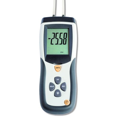 Дифференциальный манометр - DD 890 - Dostmann electronic GmbH - цифровой / переносной