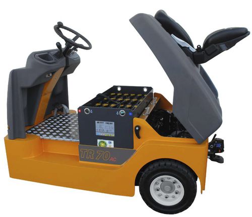 Электрический трактор - TR 70 ac - OMG S.p.A. - 3-колесный / с местом для сидения водителя / для буксировки