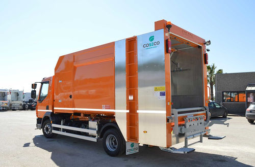 Машина для мойки мусорных контейнеров задняя загрузка - Lavacassonetti  - COS.ECO INDUSTRIE GROUP SRL - с ручным приводом