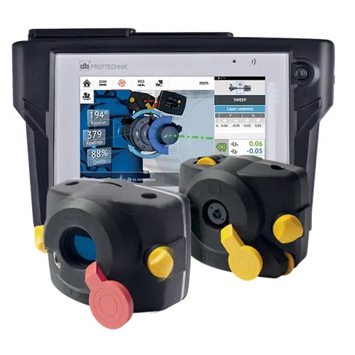 Система выравнивания лазер - OPTALIGN Touch - PRÜFTECHNIK Alignment Systems GmbH - вала / для измерений / беспроводная